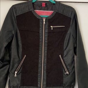 Leather and Lace jacket